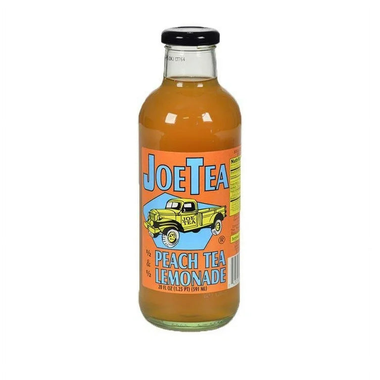 Joe's Half Peach Tea Half Lemonade 591ml (12 Pack)