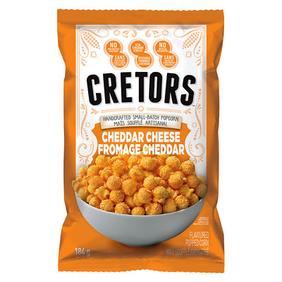 G.H. Cretors Cheddar Cheese Popcorn - Case of 12