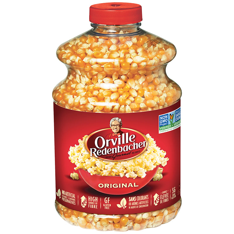 Orville Redenbacher Original Popcorn 850g - Case of 12