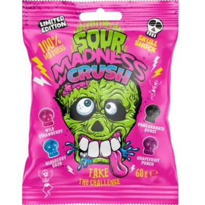 Sour Madness Crush 60g - Case of 10 - EU