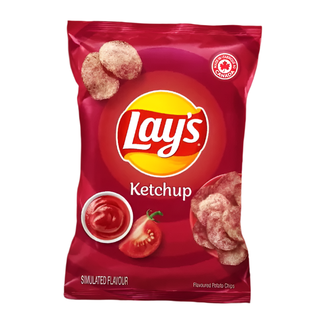 Lay's Ketchup Family Size 220g - Case of 12