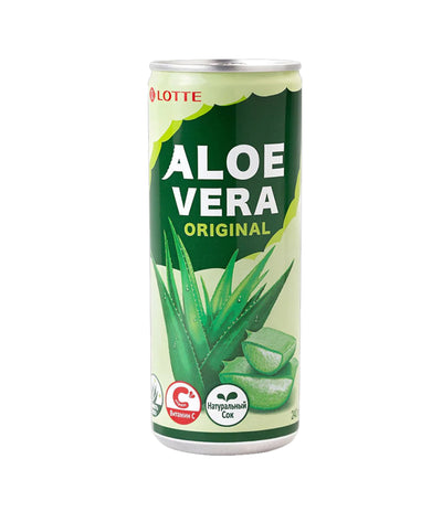 Lotte Aloe Vera Original 240ml - (30 Pack) - Korea