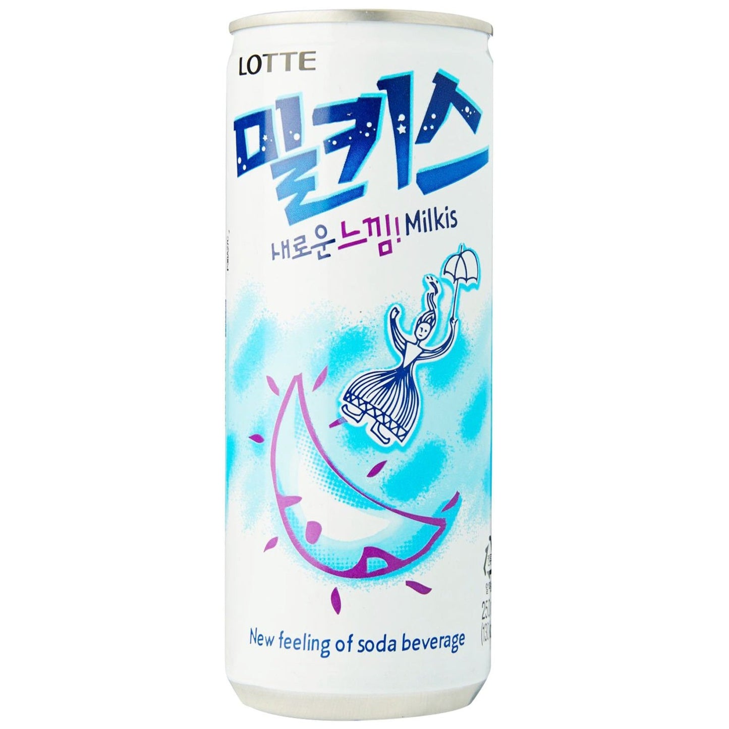 Lotte Milkis Original 250ml - (6 Pack) - Korea