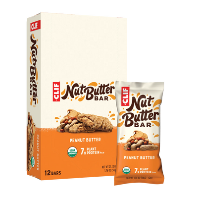 Clif Nut Butter Bar Peanut Butter 50G 12Ct