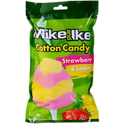 Mike & Ike Cotton Candy Peg Bag 85g- (Case of 12)