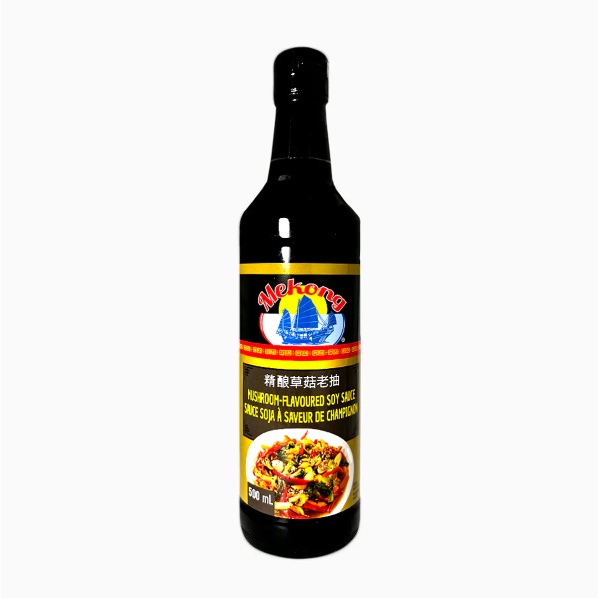 Mekong Mushroom Soy Sauce 500ml (Case of 12)