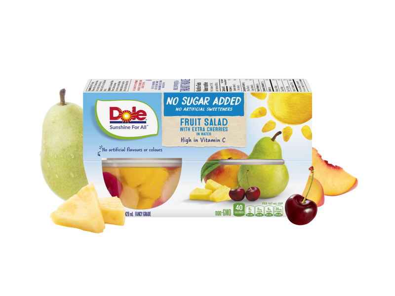 Dole Fruit Salad in Water 107ml x 4 (24 Pack)