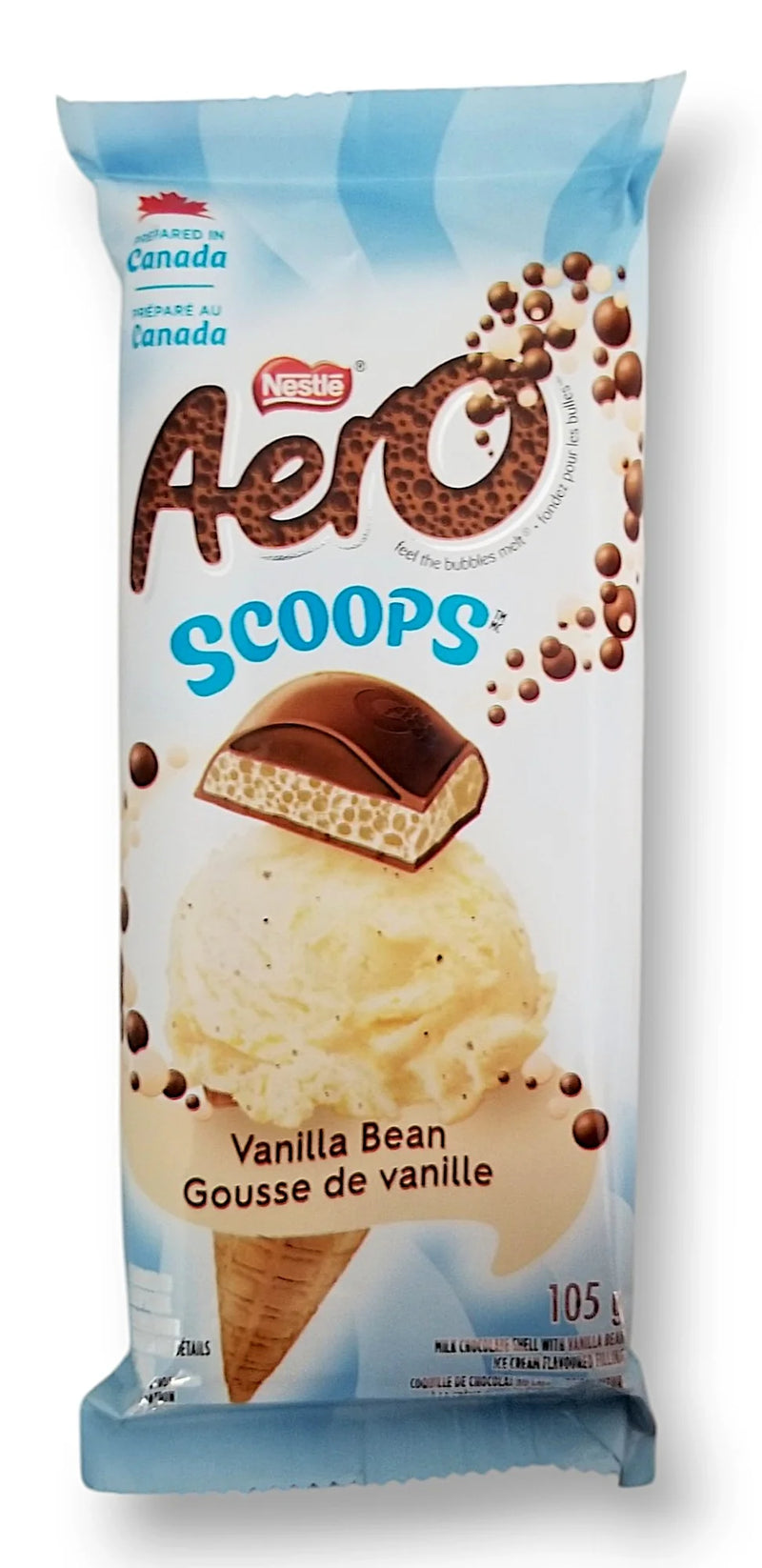 Aero Scoops Vanilla Bean 105g - Case of 15