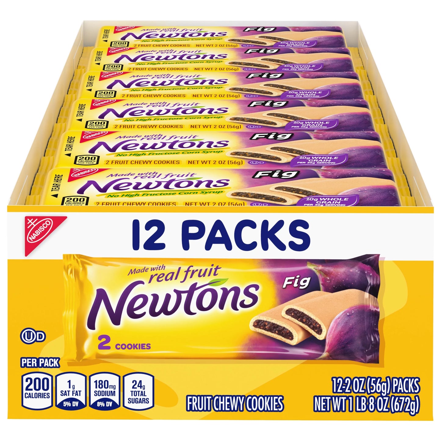 Newtons Fig Cookies - 12ct