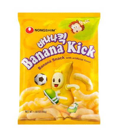 Nongshim Banana Kick Snack 45g (20 Units)
