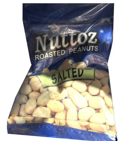 Nuttoz Peanuts Salted 30g - 12pk