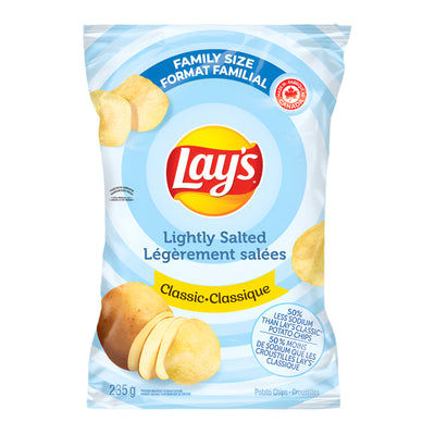 Lay's Lightly Salted Classic 235g (Case of 12)