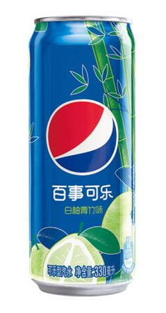 Pepsi Bamboo White Grapefruit 330ml - Case of 12 - China