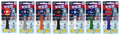 Pez Candy & Dispenser NHL Jersey - Case of 12