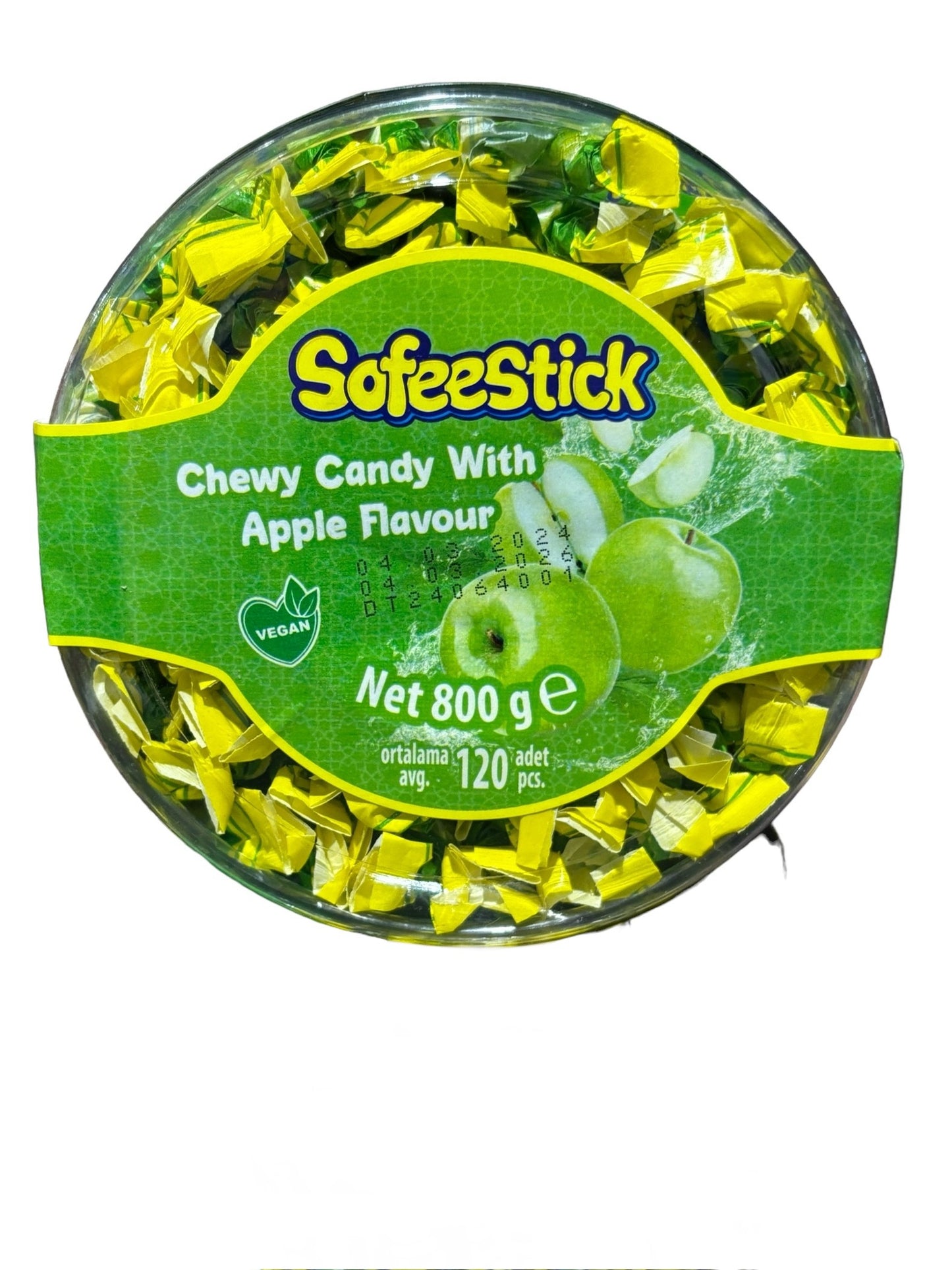 Sofeestick Chewy Candy Apple Sticks 800g - Turkey