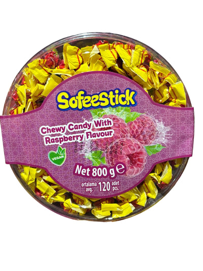 Sofeestick Chewy Candy Raspberry Sticks 800g - Turkey