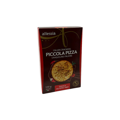 Allessia Little Pizza Diavola Crackers 100g