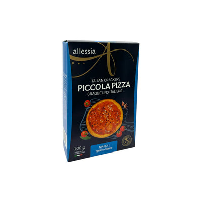 Allessia Little Pizza Napoli Crackers 100g