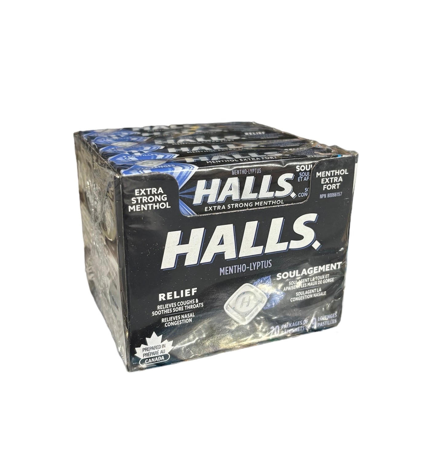 Halls Relief Extra Strong Menthol - 20ct