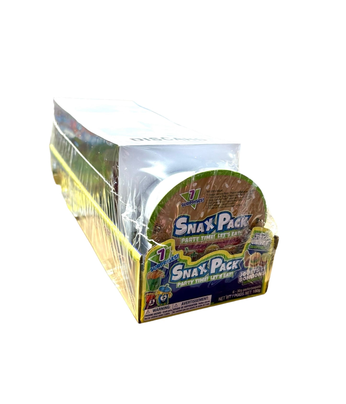 Snax Pack Toy Candy - 6ct