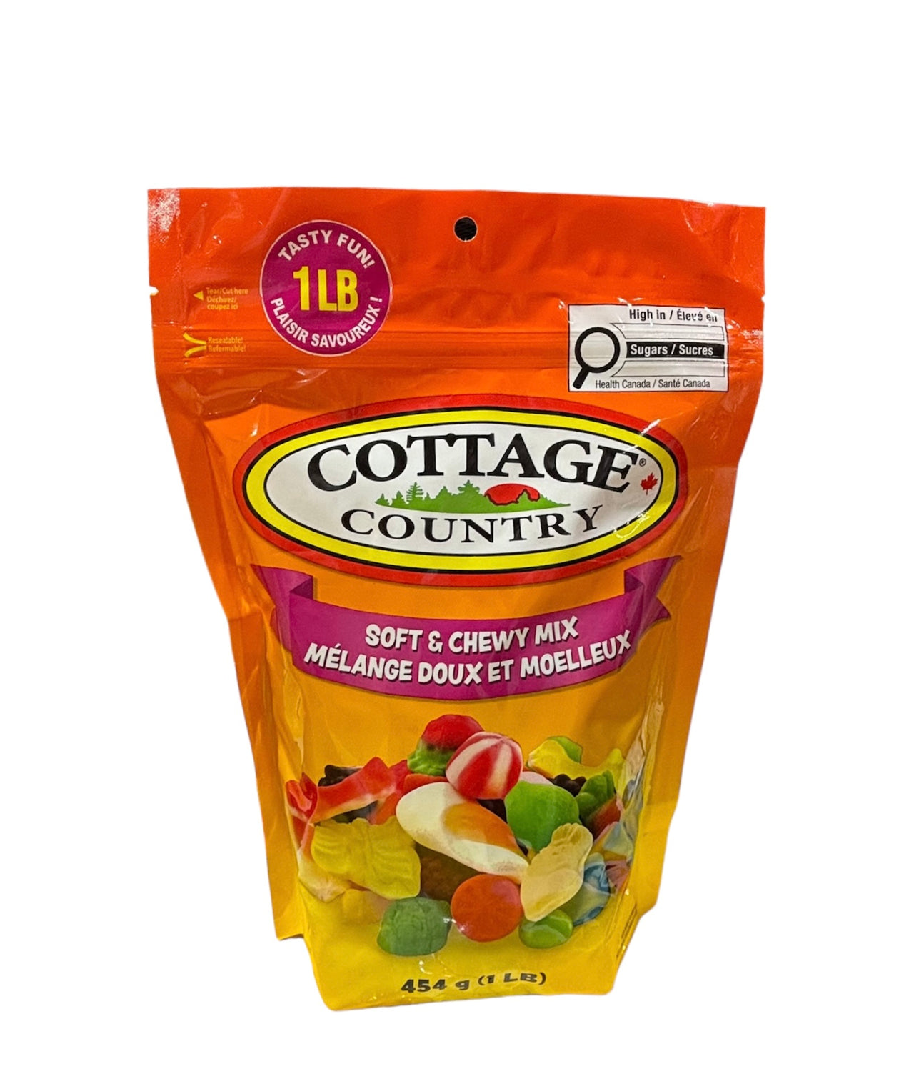 Cottage Country Soft & Chewy Mix Gummies 454g (Case of 12)