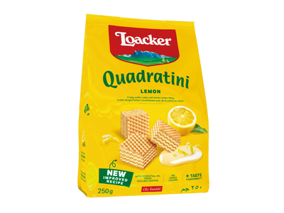 Loacker Quadratini Lemon 250G