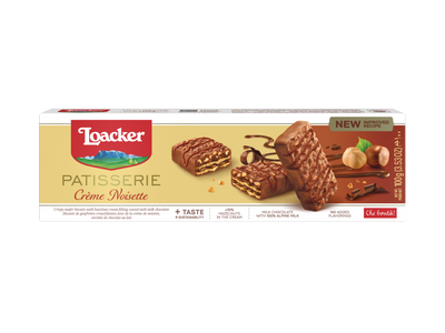 Loacker Patisserie Creme Noisette Wafers 100G