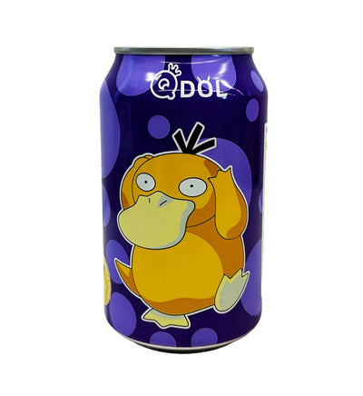 Qdol Grape Flavor Soda 330ml - 24 Cans - China