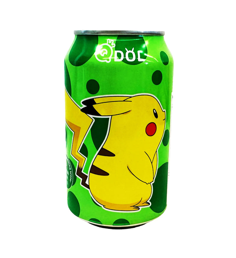 Qdol Lime Flavor Soda 330ml - 24 Cans - China