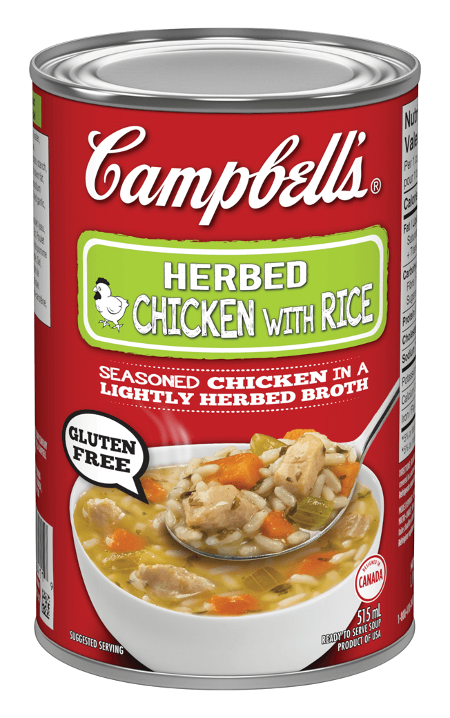 Campbell's Herbed Chicken with Rice 515ml - Case of 12