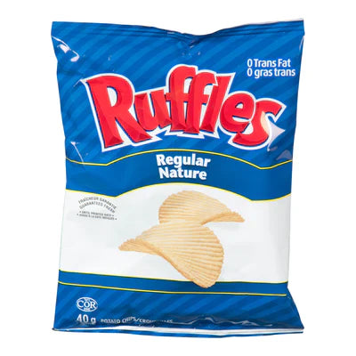 Ruffles Regular 40g - 48ct