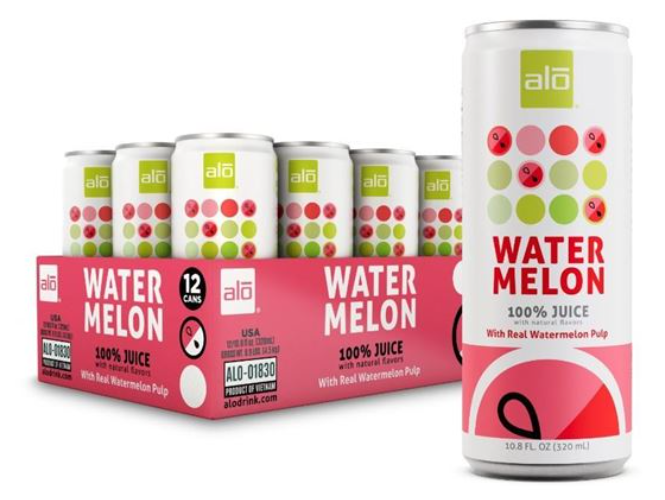 Alo Watermelon Cans 320ml (Case of 12)