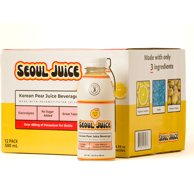 Seoul Pear Juice 500ml (Case of 12) - Korea