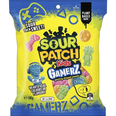 Sour Patch Kids Gamerz 190g - Case of 20 - Australia