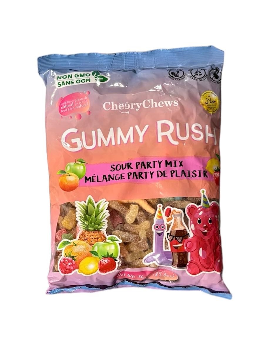 Gummy Rush Sour Party Mix 1kg