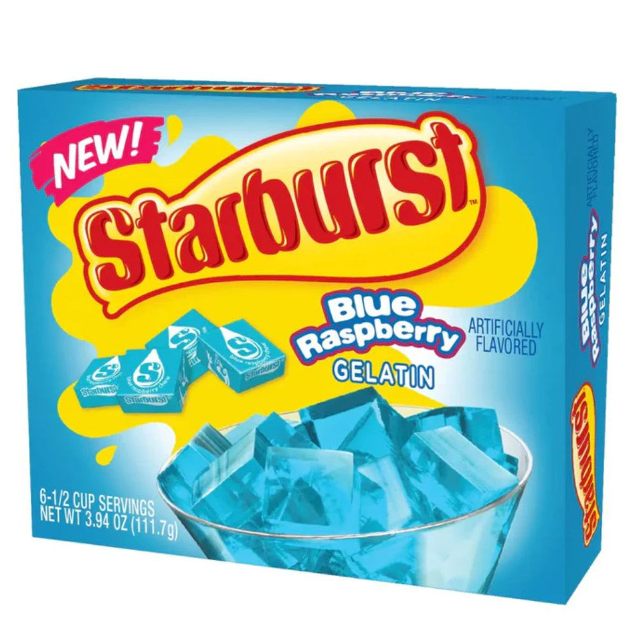 Starburst Blue Raspberry Gelatin (Case of 12)