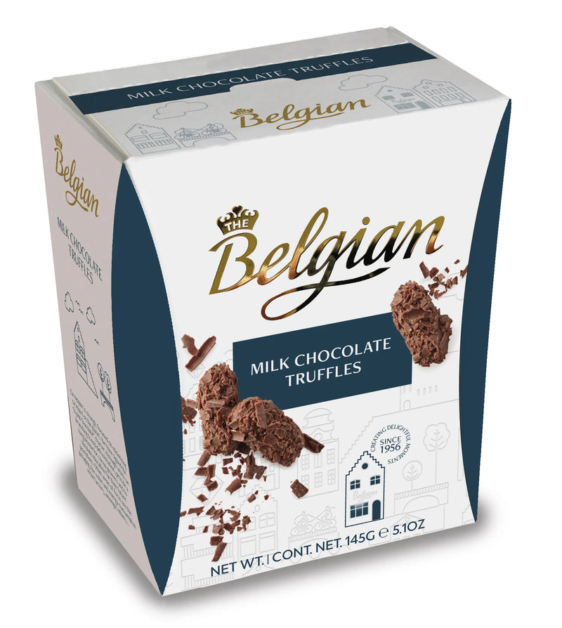 Belgian Milk Chocolate Truffles 145g - Case of 12