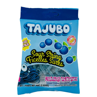 Tajubo Sour String Blue Raspberry - Case of 12