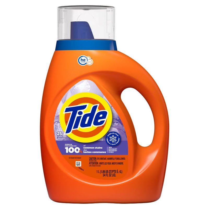 Tide Iris Bouquet Detergent 25 Loads 1L