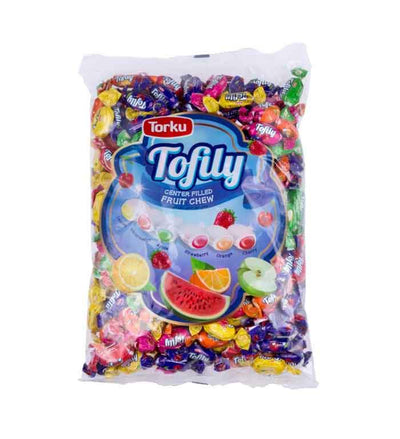 Torku Tofily Centre Filled Fruit Chew Bag 1kg