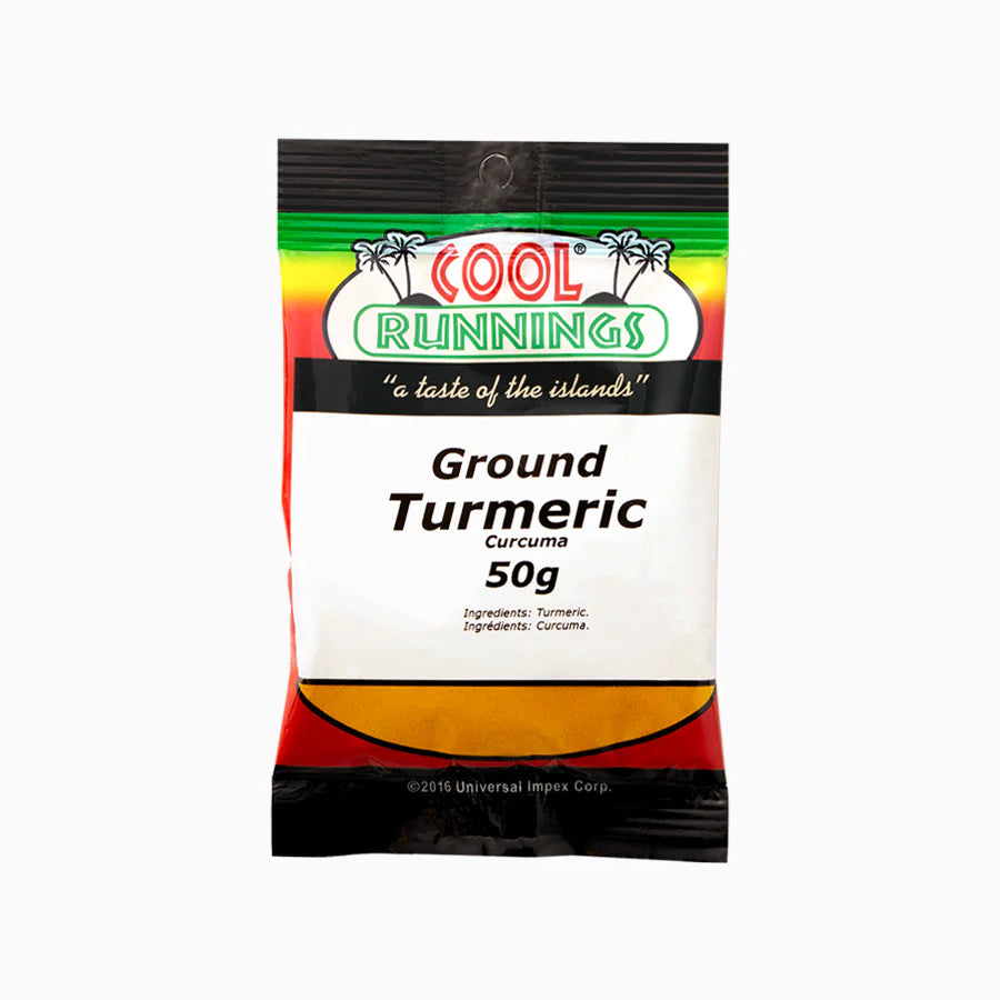 Cool Runnings Ground Turmeric 50g - Case of 12