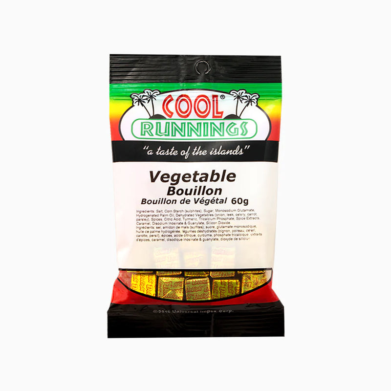 Cool Runnings Vegetable Bouillon 66g - 8ct