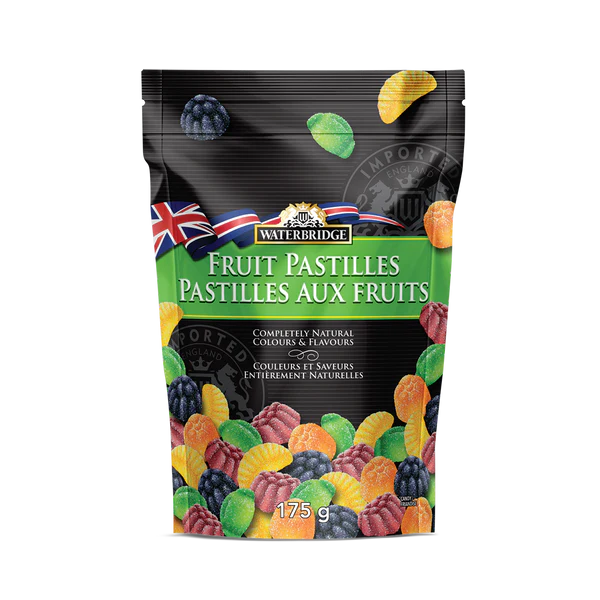 Waterbridge Fruit Pastilles 175g (Case of 15)