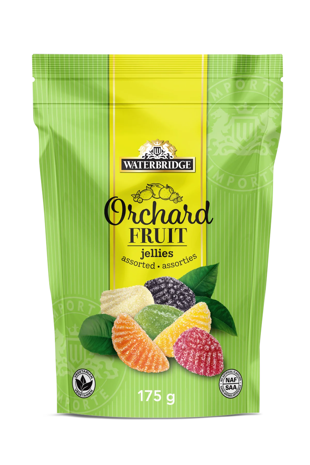 Waterbridge Orchard Fruit Jellies Candy 175g (Case of 15)