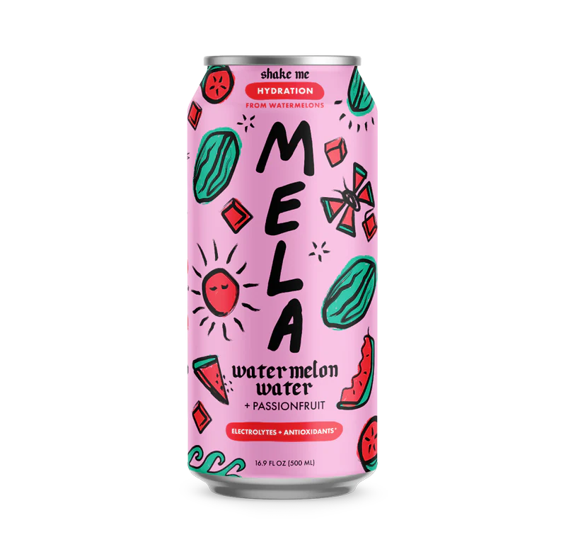 Mela Watermelon Water + Passionfruit 500ml (12 Pack)