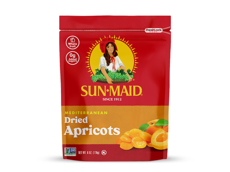 Sun-Maid Pitted Dried Apricots 250g (8 Pack)