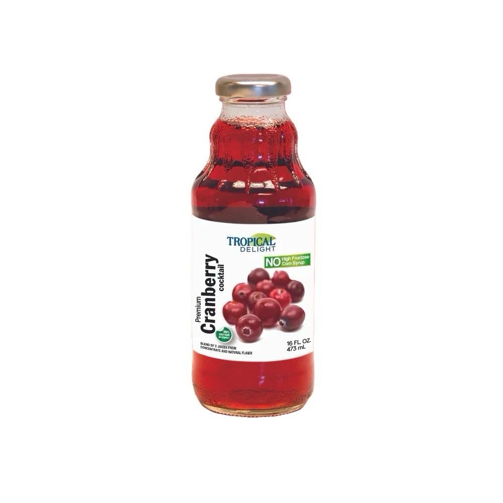 Tropical Delight Cranberry Cocktail 473ml (12 pack)