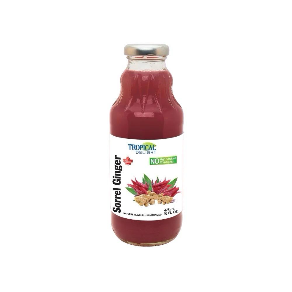 Tropical Delight Sorrel Ginger 473ml (12 pack)