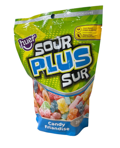 Huer Sour Plus Candy 350g - Case of 8