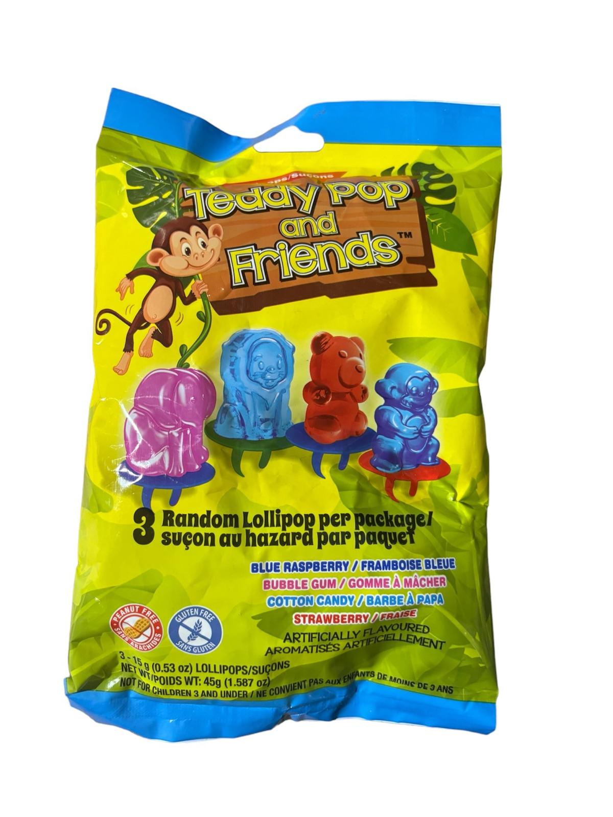 Teddy Pop & Friend Peg Bag - Case of 12